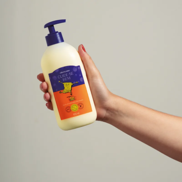 Loção Desodorante Hidratante Cuide-se Bem Bob Esponja 400ml - Imagem 5