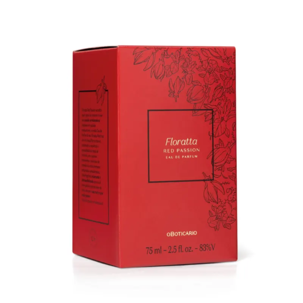 Boticario Floratta Red Passion Eau De Parfum 75ml - Imagem 8