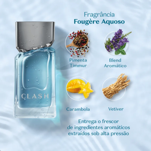 Clash Desodorante Colônia 100ml - Imagem 3