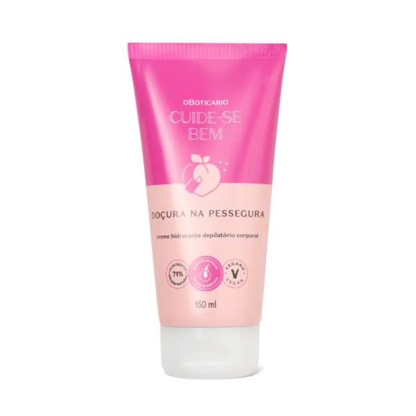 Creme Hidratante Depilatório Corporal Cuide-se Bem Doçura na Pessegura 150ml