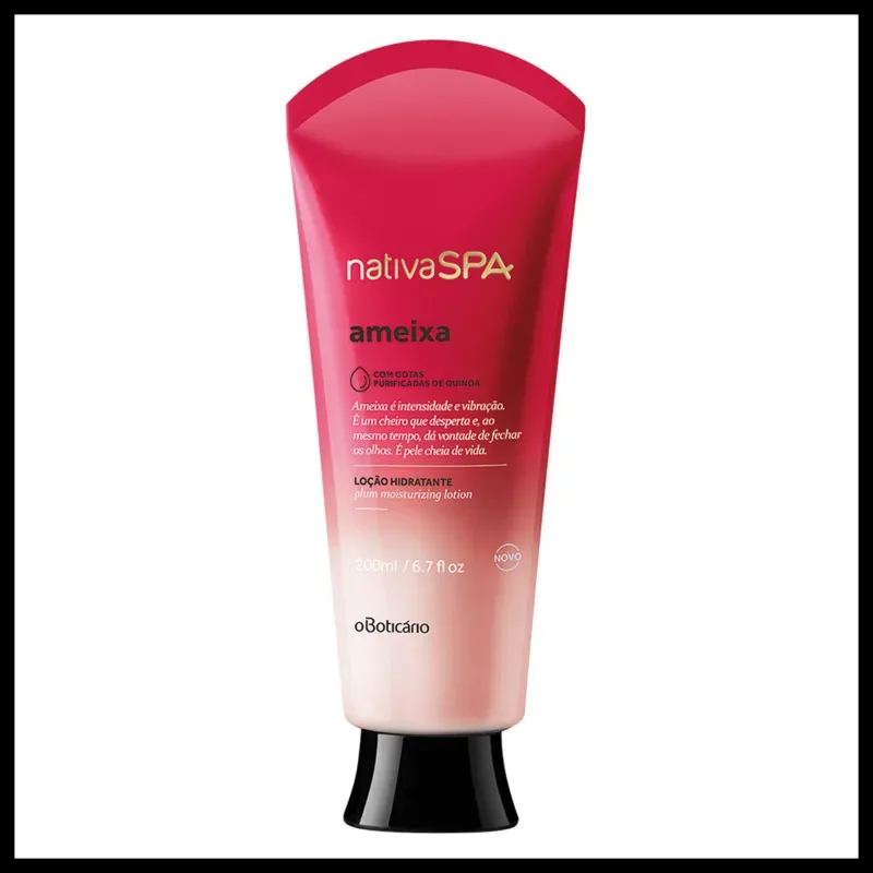 Loção Hidratante Corporal Desodorante Nativa SPA Ameixa 200ml