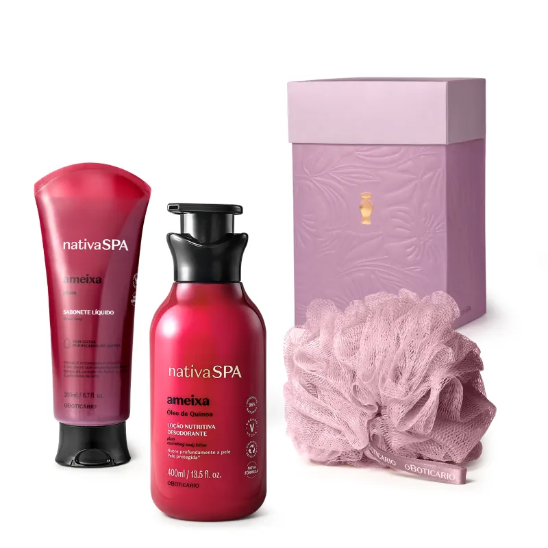 Kit Presente Dia das Mães Nativa Spa Ameixa (3 itens)