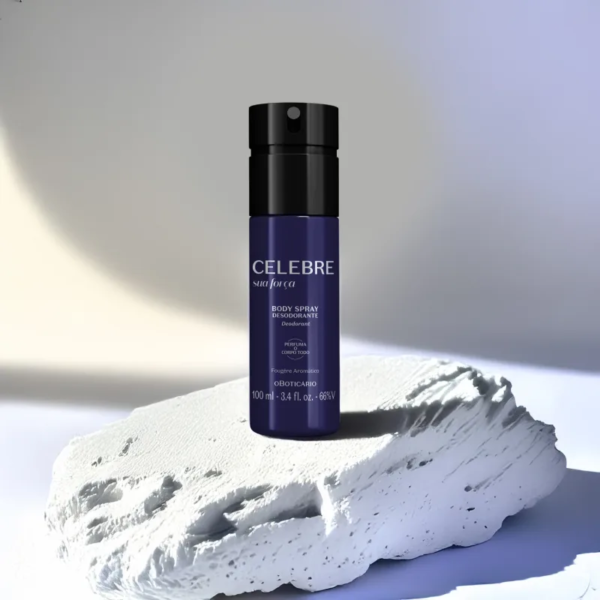 Body Spray Desodorante Masculino Celebre Sua Força 100ml - Imagem 3