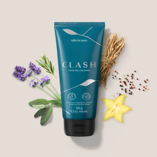 Creme Pré E Pós-Barba Clash 150g - Imagem 2