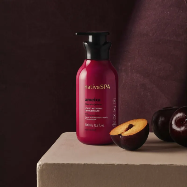 Loção Hidratante Desodorante Corporal Nativa SPA Ameixa 400ml - Imagem 4