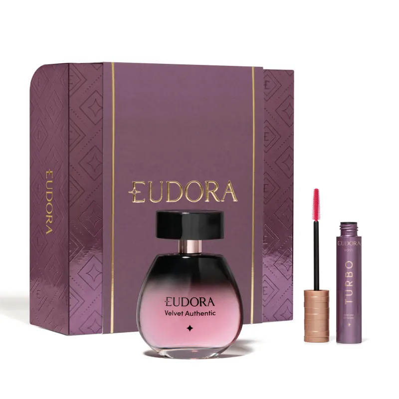 Kit Presente Dia das Mães: Velvet Authentic 100ml + Máscara de Cílios 10g