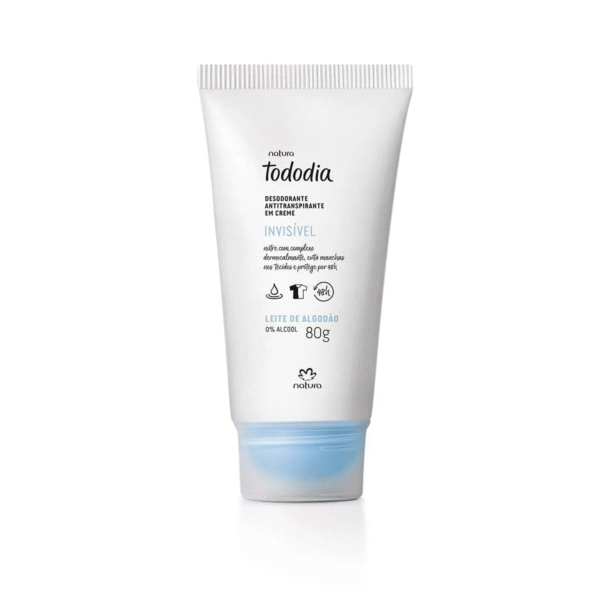 Desodorante Em Creme Leite De Algodão 80g Natura Tododia