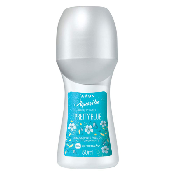 Avon desodorante Roll On Aquavibe Pretty Blue 50ml - Imagem 2
