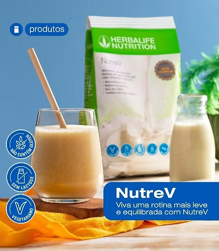 Nutrev 672g – Substituto do Leite Hebalife