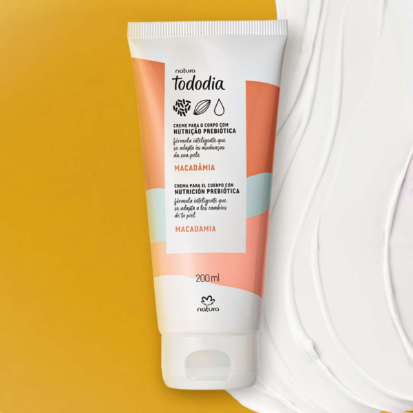 Creme Desodorante Nutritivo para o Corpo Tododia Macadâmia 200ml - Imagem 2