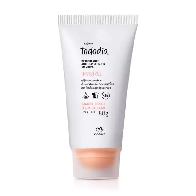 Desodorante Antitranspirante em Creme Todo dia Manga Rosa e água de Côco – 80 g
