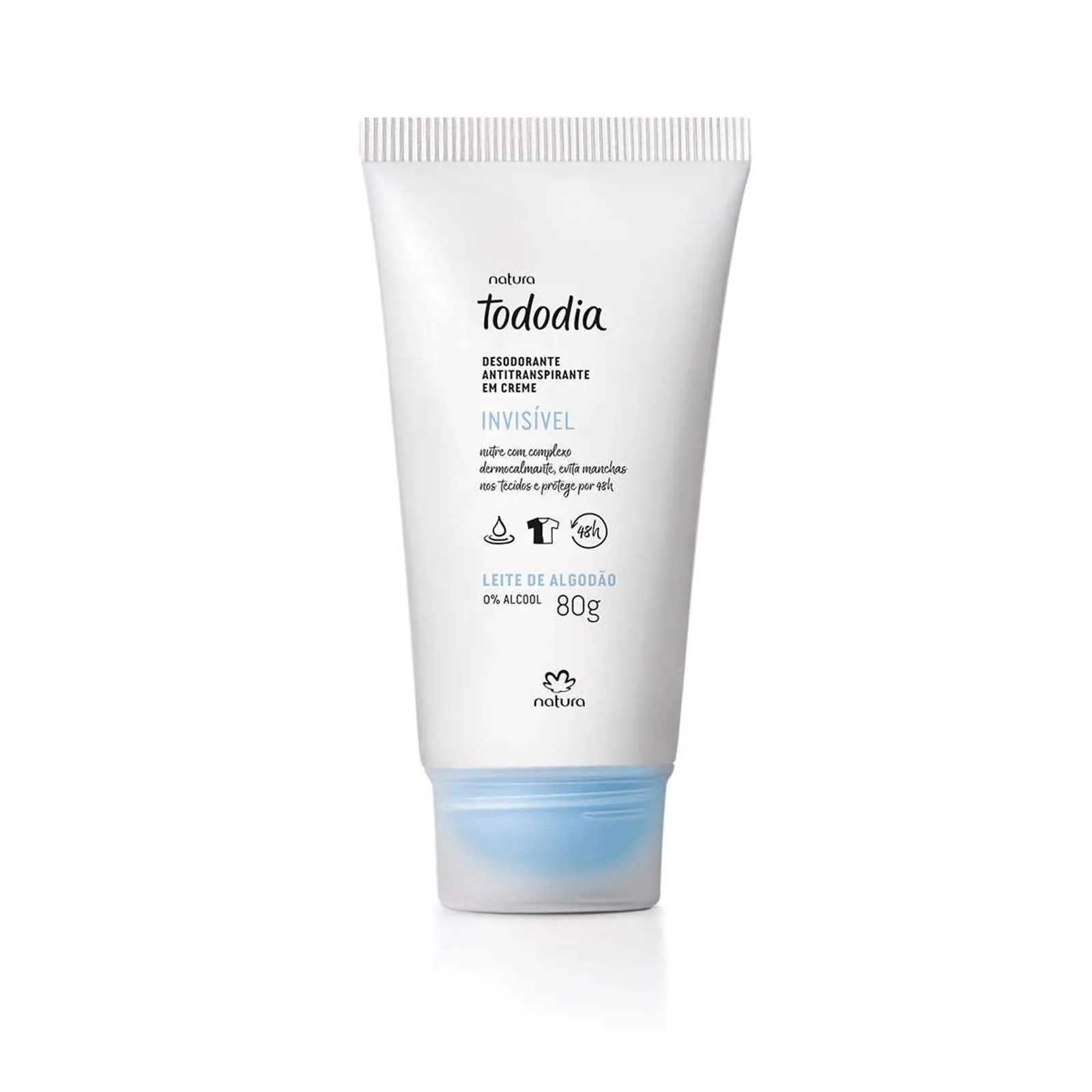Desodorante Em Creme Leite De Algodão 80g Natura Tododia