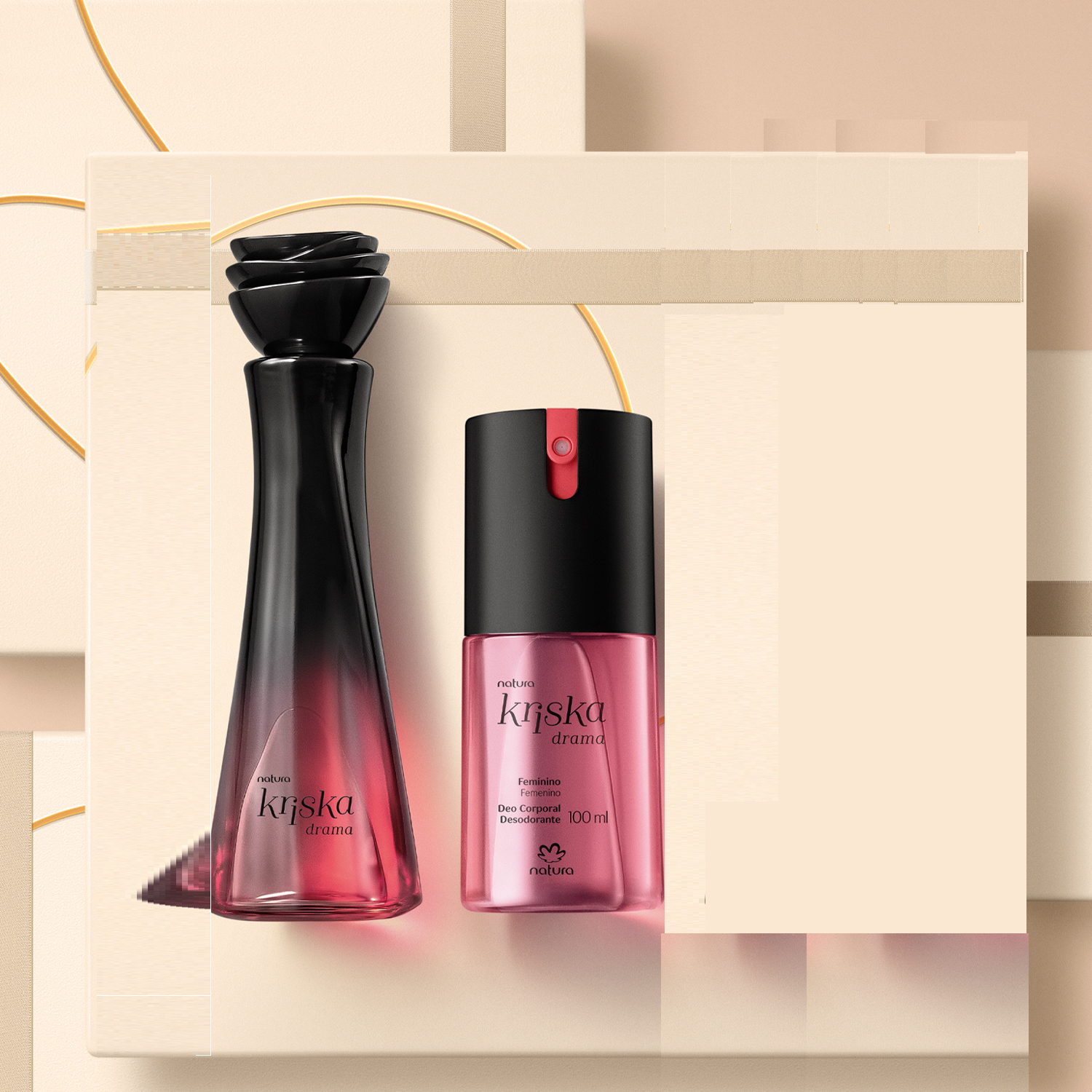 Kit Presente Natura Kriska Drama (2 produtos)