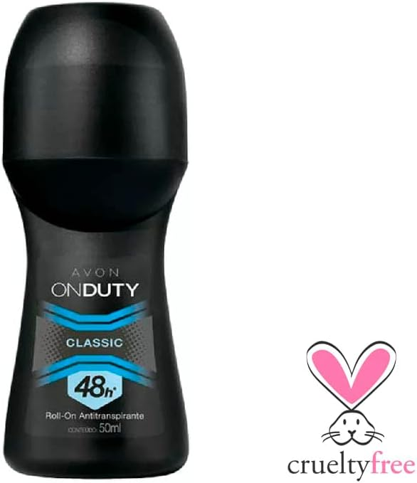 Avon Desodorante Roll On On Duty Men Classic 50ml