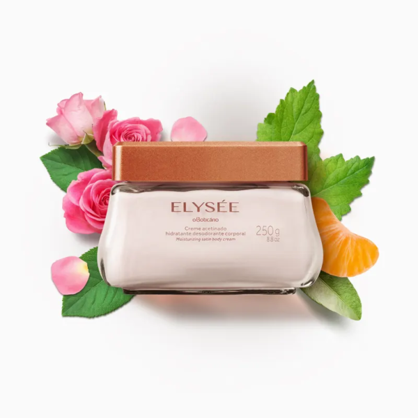 Creme boticario Acetinado Hidratante Desodorante Elysée, 250ml - Imagem 3