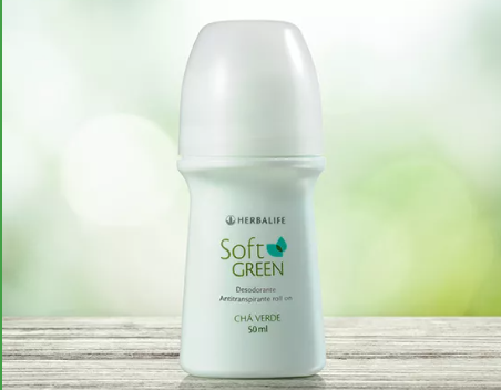 Herbalife Nutrition SoftGreen desodorante chá verde roll on 50mL