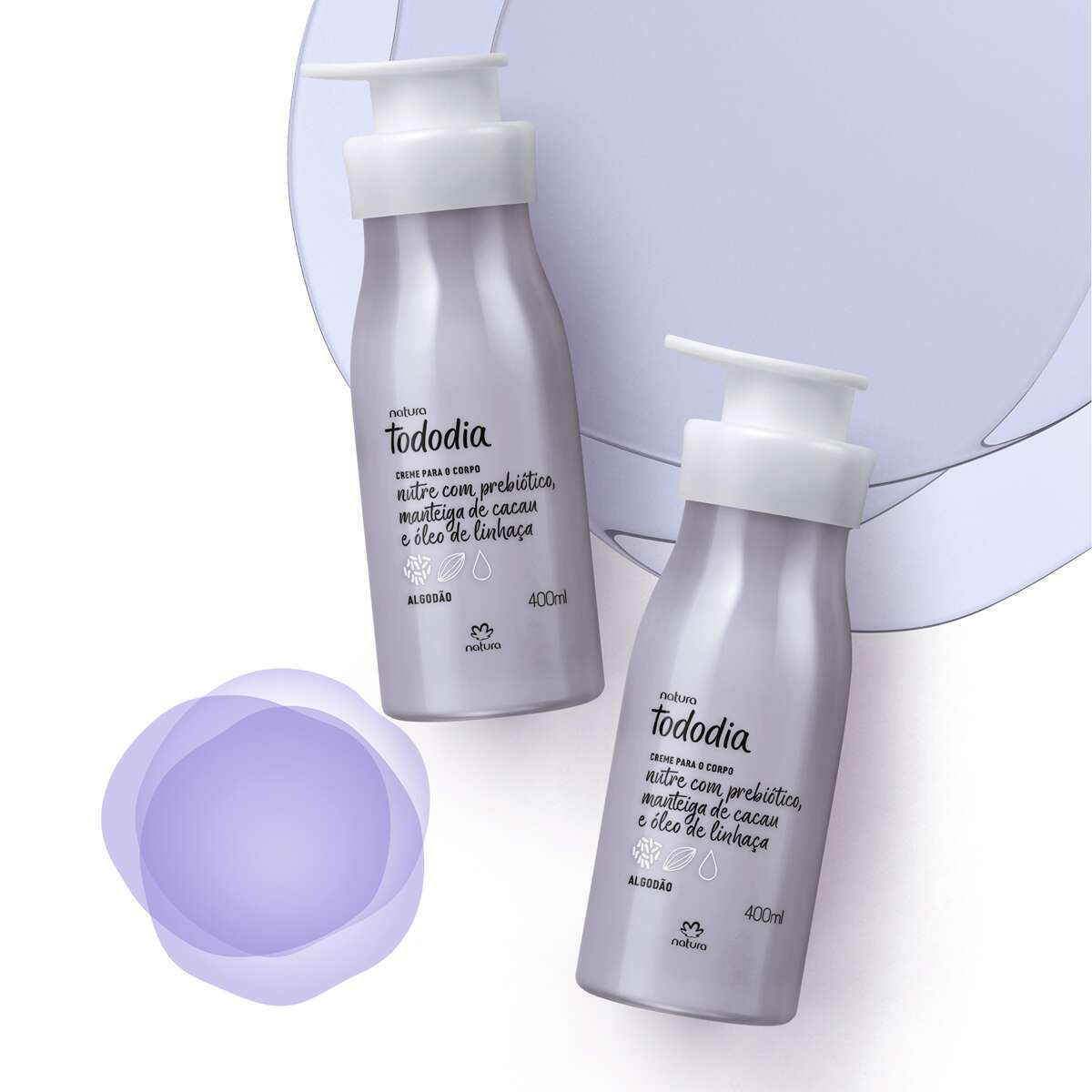 Creme Desodorante Nutritivo Para o Corpo Tododia Algodão Unidade