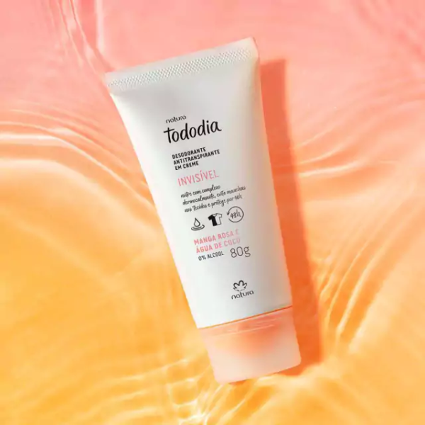 Desodorante Antitranspirante em Creme Todo dia Manga Rosa e água de Côco - 80 g - Imagem 3