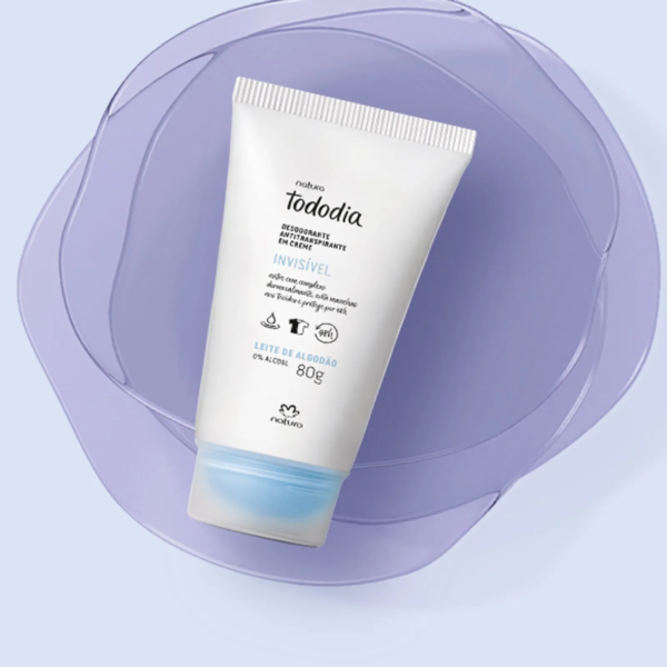Desodorante Em Creme Leite De Algodão 80g Natura Tododia - Imagem 3