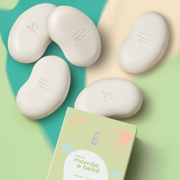 Sabonete Natura Mamãe e Bebê 5Un 100Gr: Limpeza delicada desde o primeiro banho - Imagem 3