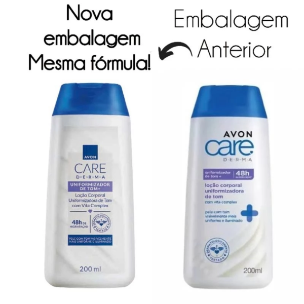 Avon care Derma loção Corporal Uniformizadora de Tom 200ml - Imagem 4
