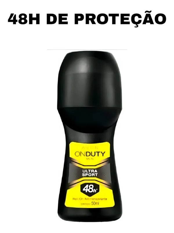 Avon desodorante Roll On On Duty Men Sport 50ml - Imagem 4