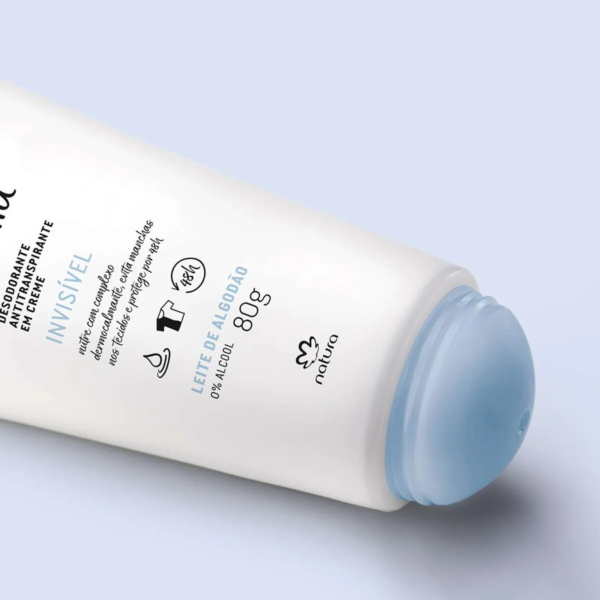 Desodorante Em Creme Leite De Algodão 80g Natura Tododia - Imagem 4