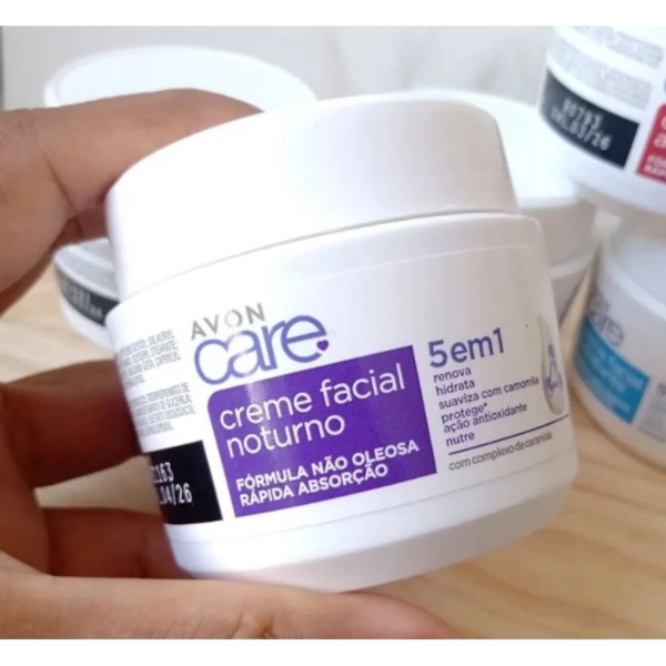 Avon creme Facial norturno 5 em 1 - Avon Care 100g - Imagem 5