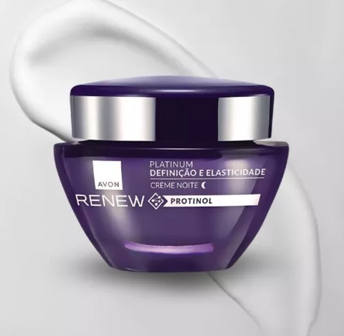 Avon Renew – Platinum Creme Noite Elasticidade 55+ – 15g