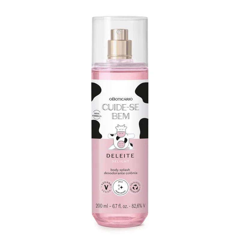 Boticario Body Splash Cuide-Se Bem Deleite 200ml