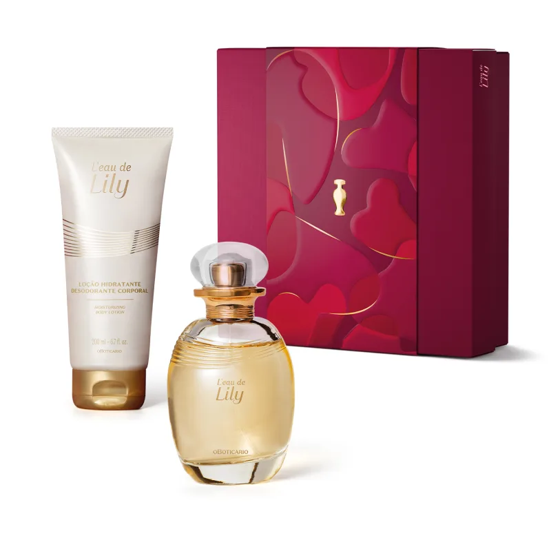 Kit Presente Dia dos Namorados L’eau de Lily (2 itens)