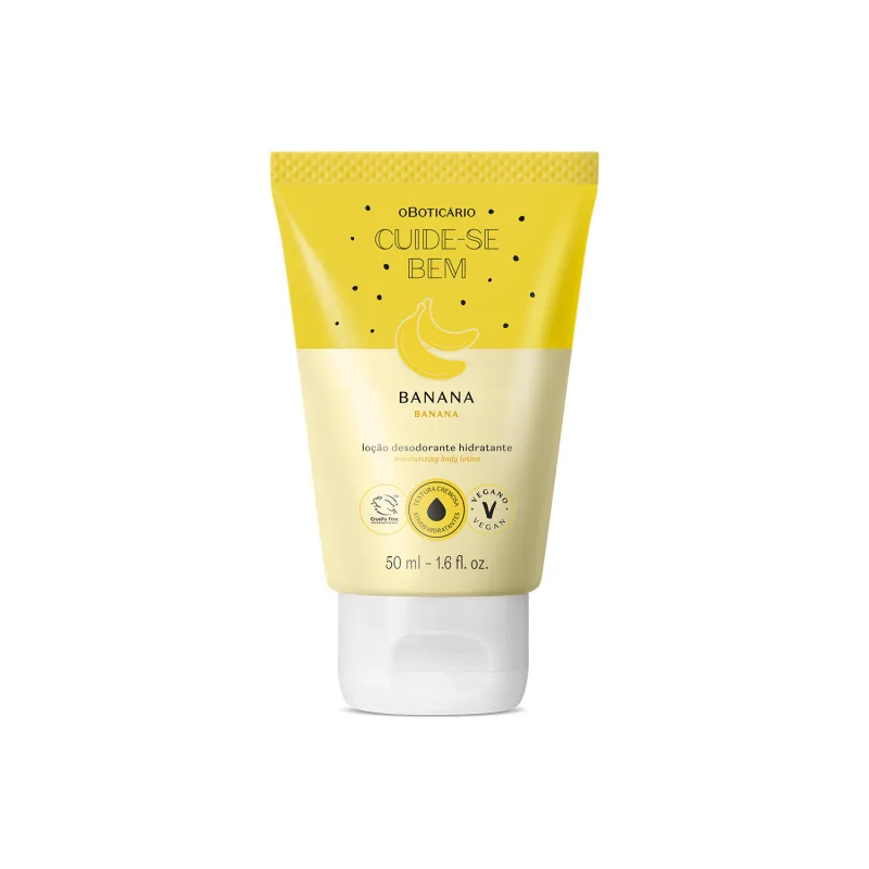 Loção Desodorante Hidratante Cuide-se Bem Feira Banana 50ml