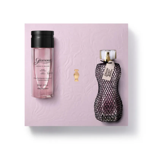 Kit Presente Dia das Mães Glamour Secrets Black (2 itens) - Imagem 3