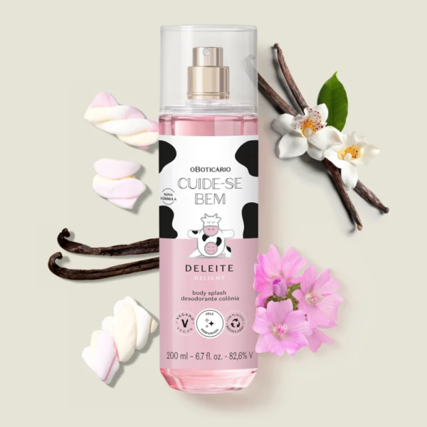Boticario Body Splash Cuide-Se Bem Deleite 200ml - Imagem 3