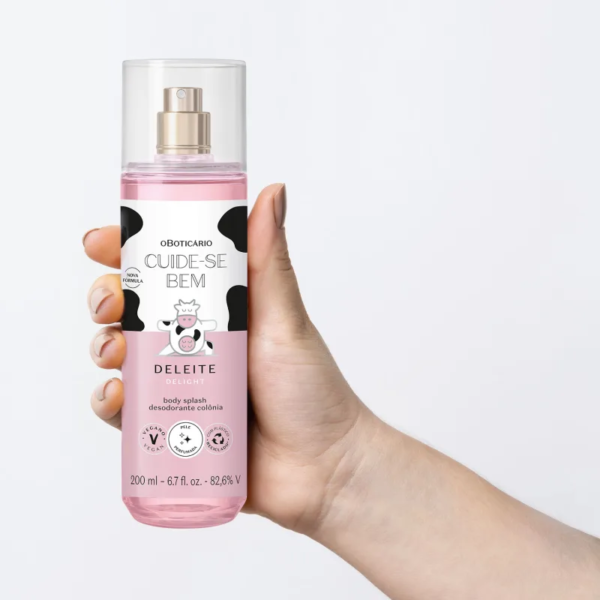 Boticario Body Splash Cuide-Se Bem Deleite 200ml - Imagem 4