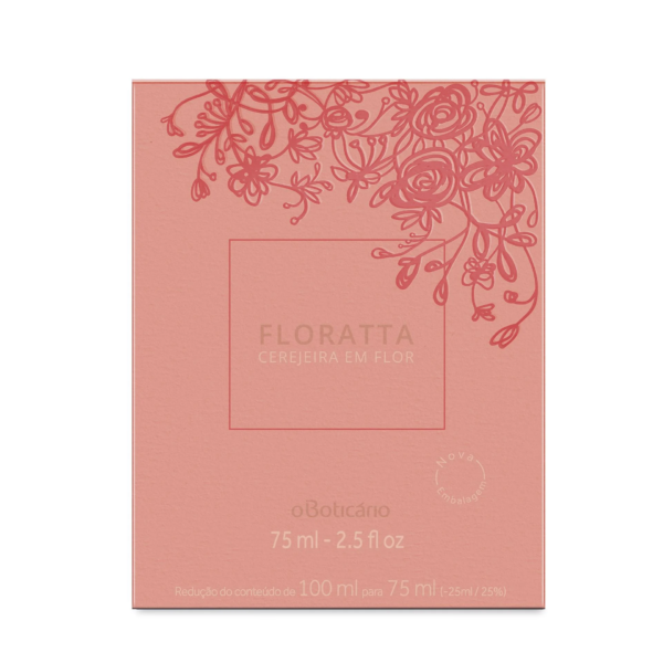 Floratta Cerejeira Em Flor Desodorante Colônia 75ml - Imagem 9