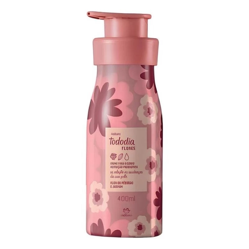 Creme Hidratante Corporal Tododia Flor de Pêssego e Jasmin 400ml