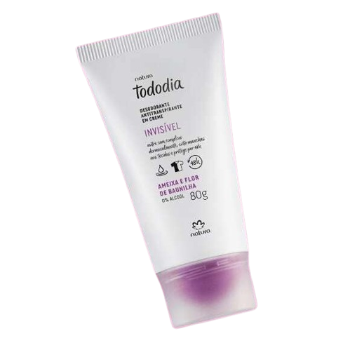 Desodorante Antitranspirante em Creme Tododia Ameixa e Flor de Baunilha 80gr