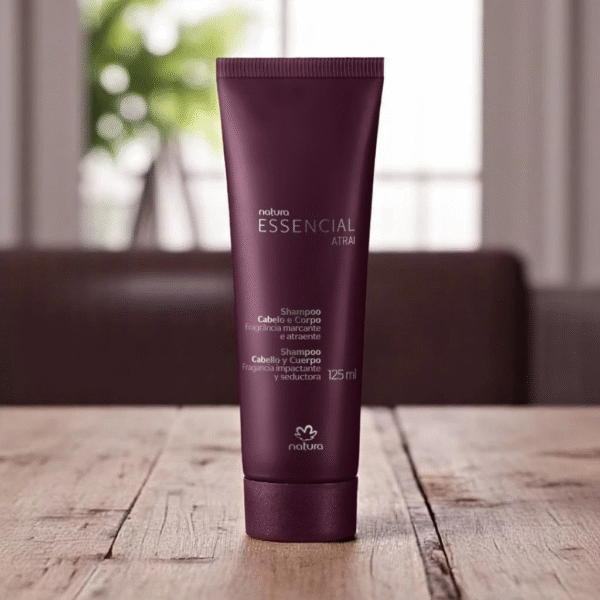 Shampoo Natura cabelo e Corpo Essencial Atrai Feminino 125ml - Imagem 2