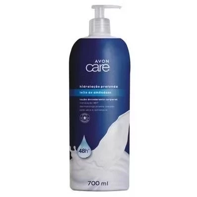 Avon Care Loção Desodorante Corporal Leite de Amêndoas 700Ml