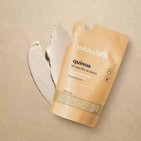 Refil Loção Firmadora Desodorante Hidratante Corporal Nativa SPA Quinoa 400ml