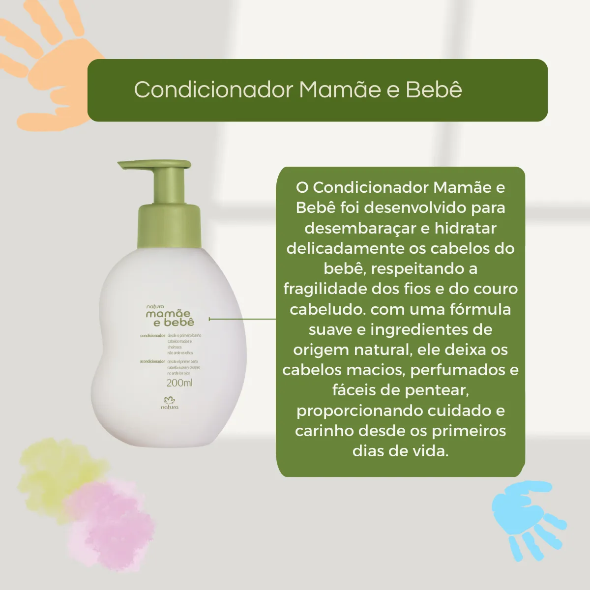 Kit Mamãe E Bebê Shampoo & Condicionador E Sabonete - Natura - Imagem 3