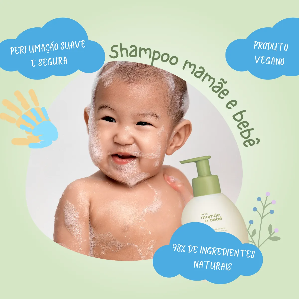 Kit Mamãe E Bebê Shampoo & Condicionador E Sabonete - Natura - Imagem 5