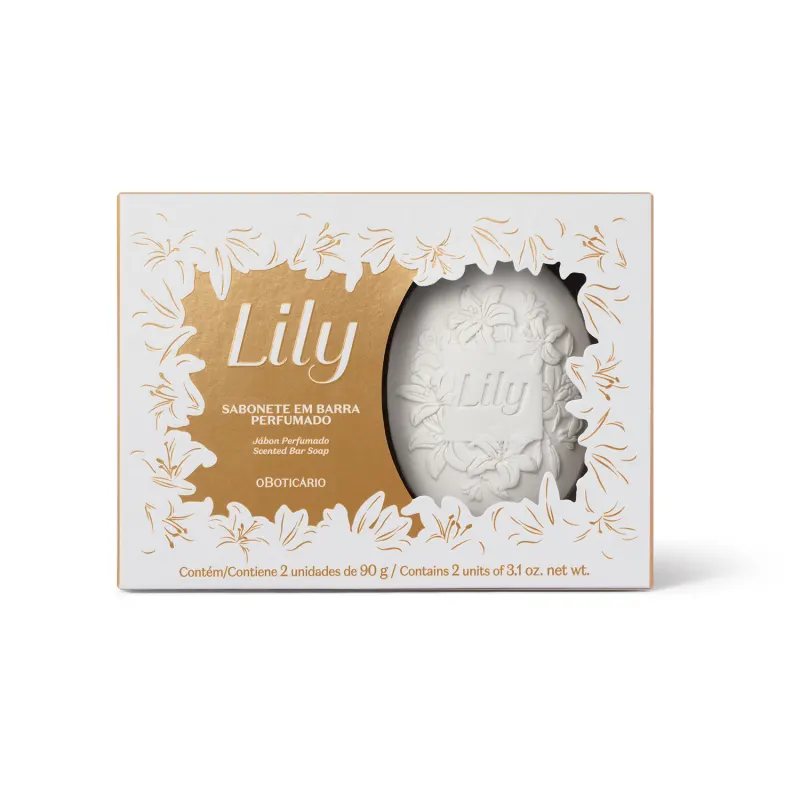 Sabonete em Barra Perfumado Lily 2x90g