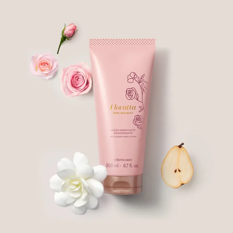 Loção Hidratante Desodorante Floratta Rose Bouquet 200ml - Imagem 2