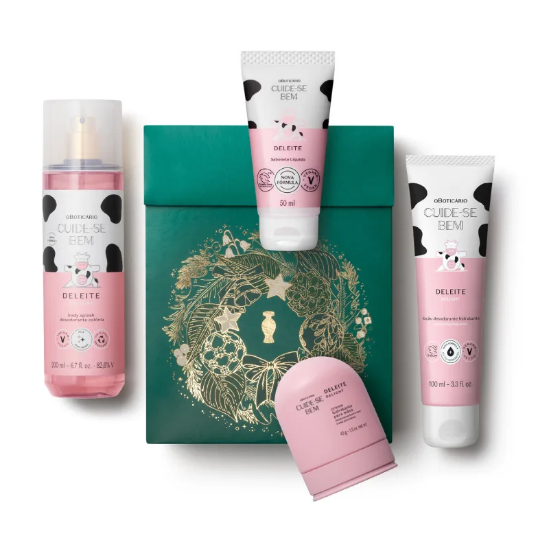 Kit Presente Natal Cuide-Se Bem Deleite (4 itens) - Imagem 2