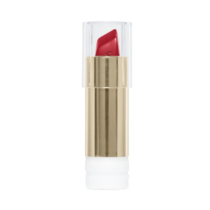 Refil Batom Semi Matte Vermelho Envolvente Glam Amulips 3,4g - Imagem 4