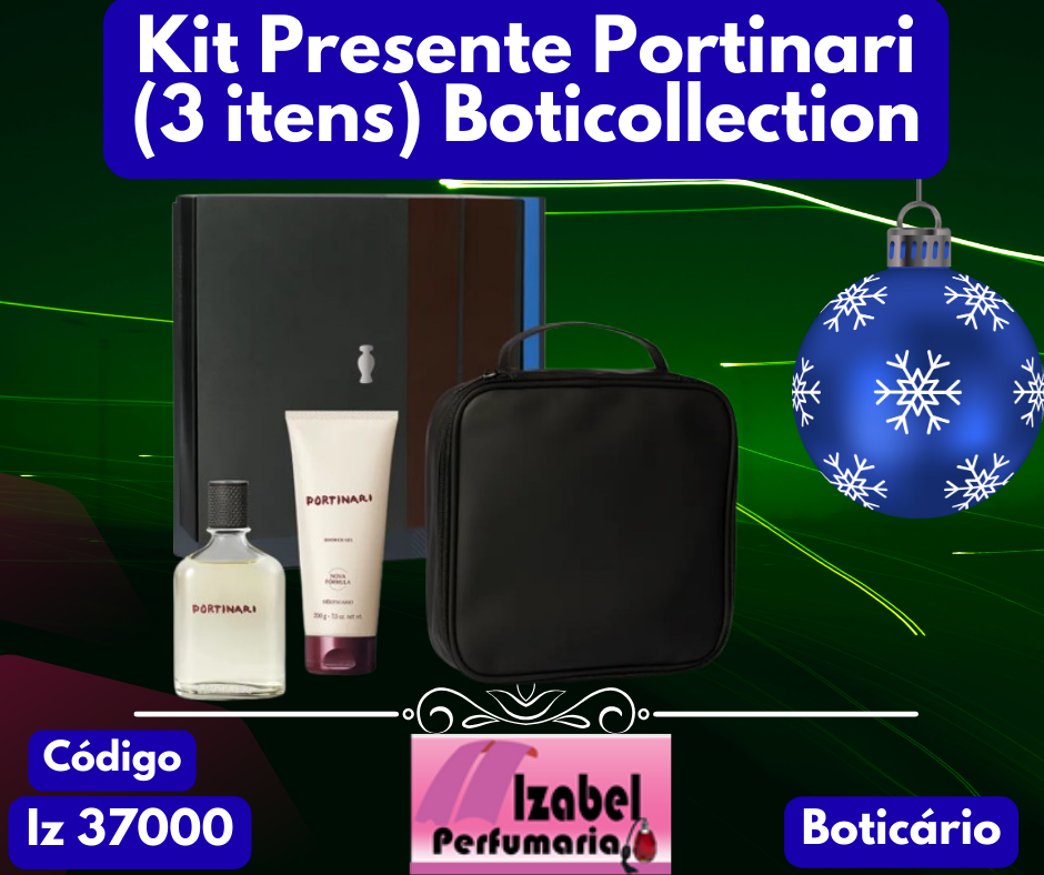 Kit Presente Portinari (3 itens) Boticário