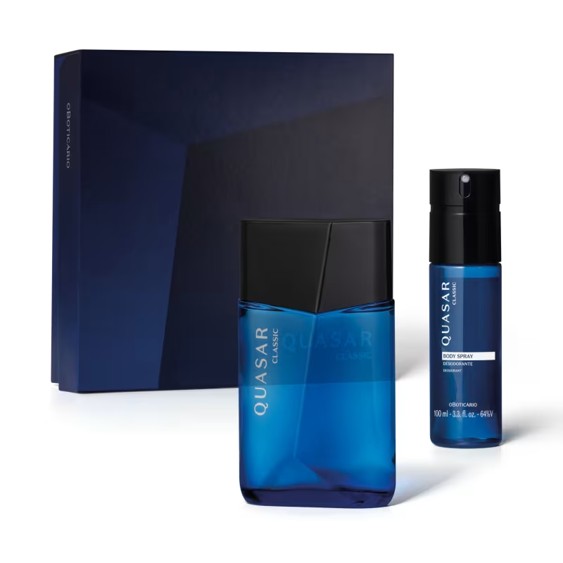 Kit Presente Quasar Classic Masculino (2 itens)