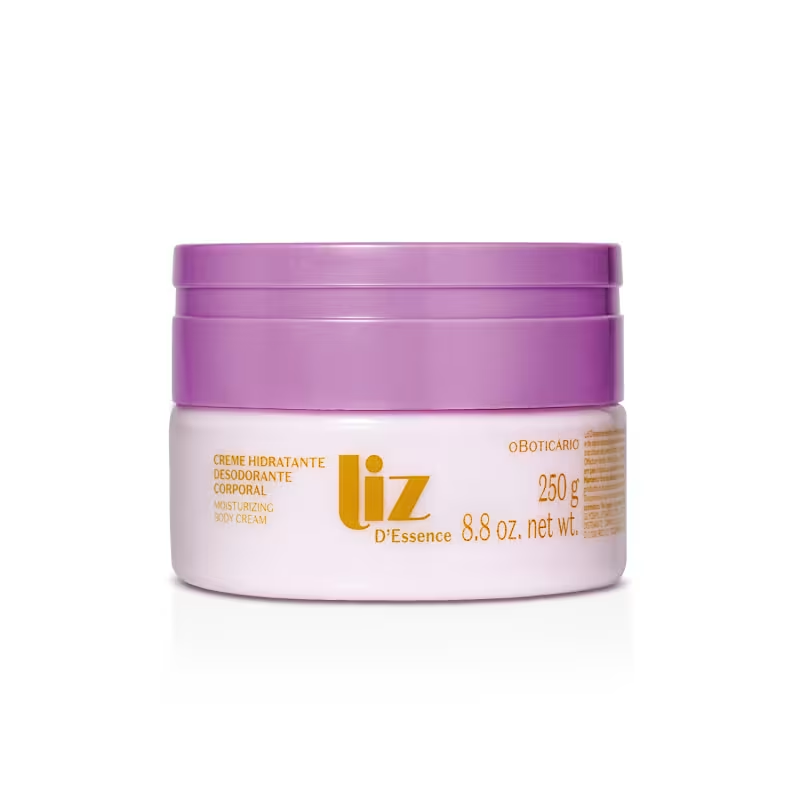 Creme Hidratante Desodorante Corporal Liz D’essence 250g